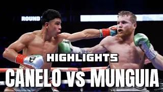 CANELO ALVAREZ VS JAIME MUNGUIA HIGHLIGHTS | KNOCKOUT