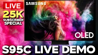 2023 Samsung S95C QD OLED TV First Impressions Live Stream