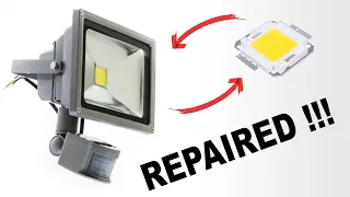 How to Repair LED Lamp / Floodlight / Reflector