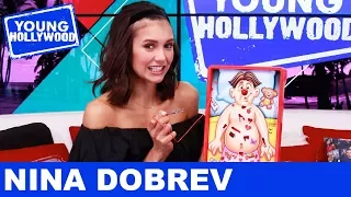 Nina Dobrev: Playing Operation!