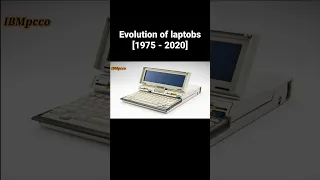 Evolution of Laptops (1975 - 2020)