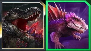 MORTEM REX vs MAGNAPYRITOR (JURASSIC WORLD ALIVE)