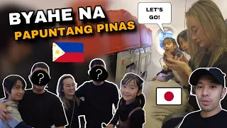 BIYAHE NA PAPUNTANG PINAS 🇵🇭 | Filipino Japanese Family