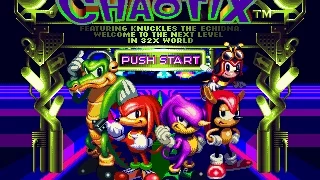 Sega 32X Longplay - Knuckles Chaotix