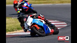 Suzuki GSX-R 600 Brno 2:15 R6 chase trackday