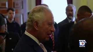 King Charles III attends reception, luncheon ahead of coronation