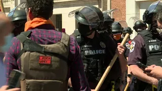 LOUISVILLE PROTESTS: Protesters met by armed militias, police ahead of the Kentucky Derby