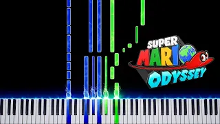 Break Free (Lead the Way) - Super Mario Odyssey (Piano Tutorial)