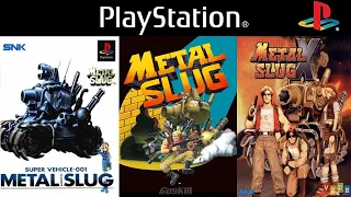 All Metal Slug Games on PS1