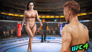 Doo-ho Choi vs. Alessandra Ambrosio (EA sports UFC 4)