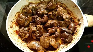 HOW TO COOK CHICKEN LIVERS || CHICKEN LIVERS || PAPRIKA CHICKEN LIVERS RECIPE