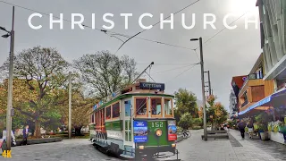 Christchurch City Centre Walk 2023 | Cashel Street | Riverside Market | New Zealand Walking Tour 4K