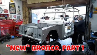 "New" old Bronco. First look at the build. Overview for paint.