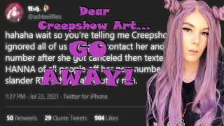 Aftermath Part 4: Dear Creepshow Art... Go away!