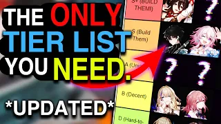 UPDATED & DETAILED Honkai: Star Rail Tier List (IN-DEPTH ANALYSIS)