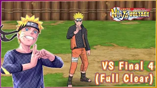Naruto Final Showdown (ReKit) VS Final 4/Room (Full Clear) | Naruto X Boruto Ninja Voltage