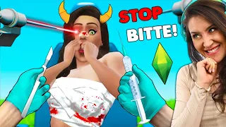 Das passiert, wenn die Sims sich gegenseitig operieren müssen! Kranker Sims 4 Mod!