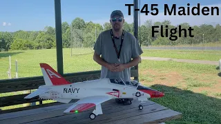 Freewing T-45 Goshawk High Performance 90mm EDF Jet V2: Maiden Flight/Initial Review