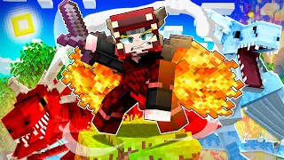 Sobreviví en Un Apocalipsis en Minecraft Hardcore | Me convertí en el cazador de Dragones | Final