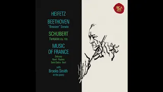 Jascha Heifetz / Heifetz plays Beethoven, Schubert, Music of France (2016)