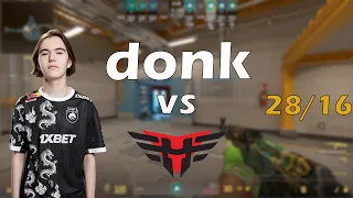 CS2 POV Demo Spirit donk (28/16) vs Heroic (de_nuke) @ BetBoom Dacha Belgrade 2024