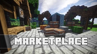 Mittelalterlicher Marktplatz | Minecraft Tutorial | German
