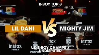 Lil Dani vs Mighty Jim [1v1 b-boy top 8] // stance // Undisputed x UK B-Boy Champs 2022