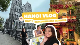 Navigating the Streets of Old Quarter + Coffee & Food | Hanoi Trip 2024