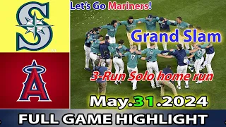 Seattle Mariners vs. Los Angeles Angels (05/31/24) FULL GAME HIGHLIGHTS | MLB Season 2024