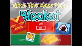 When Your Class Plays Blooket... || A Short Animation