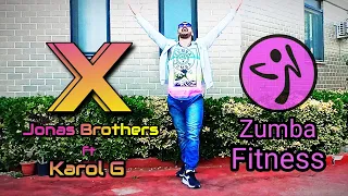 X - Jonas Brothers ft Karol G - Coreografia Zumba - Zin Gianluca Strisciuglio