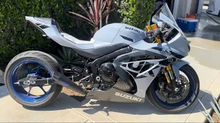 1st Ride On My Stretched 22” Suzuki Gsxr 1000R