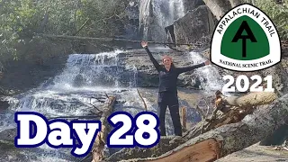 Day 28 | Crossing 400 Miles! & Lots of Waterfalls | Appalachian Trail 2021