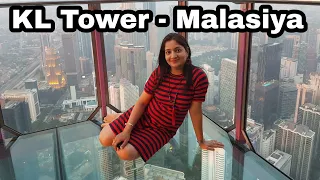 KL Tower in Hindi, Kaula Lumpur, Malaysia | Sky Deck, Sky Box, Observation Deck