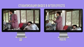 Стабилизация видео в After Effects