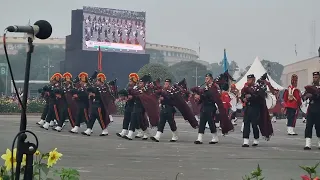 indian army pipe band performance full video beating the retreat  29 jan 2024🫡🫡🫡🫡❤️👌👌