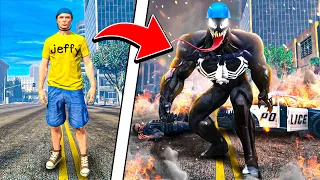 Jeffy Becomes VENOM in GTA 5!