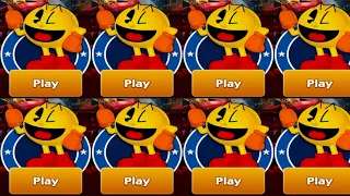 Sonic Dash - Pac Man vs Eggman vs Zazz Racing Battle - All Characters Unlocked