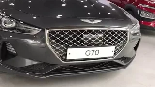 2018 Genesis G70 ** Brand New ** Dealer Walkaround ** Korea