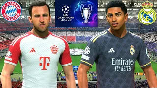 EA FC 24 - Bayern Munich vs. Real Madrid - UEFA Champions League 23/24 SF 1st Leg | PS5 | 4K HDR