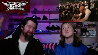 Dad and Daughter First time reaction to BABYMETAL - Headbanger!