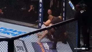 Thiago Santos Knockout Loss in UFC MMA
