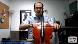 Cello Lesson - The Arm-Weight Concept, Explained