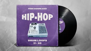 (Free) Hip Hop Drum Loops #11 - #20