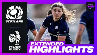 SCOTLAND PUSH FRANCE 😮 | SCOTLAND V FRANCE | EXTENDED RUGBY HIGHLIGHTS