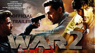 WAR 2 | official trailer | Hrithik Roshan | Junior NTR | Ayan Mukerji | SPY Universe | YRF Films