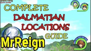 Kingdom Hearts 1.5 HD - Final Mix - Complete DALMATIAN LOCATIONS Guide - TOP DOG - Trophy