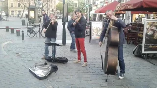 Брюссель, уличные музыканты