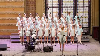 ZABAVA children's choir Odessa, A. Petukhov. "Here, There and Everywhere" Beatles