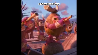 O GALO DOIDO DA MOANA - MOANA DA ZUEIRA 3 #shorts